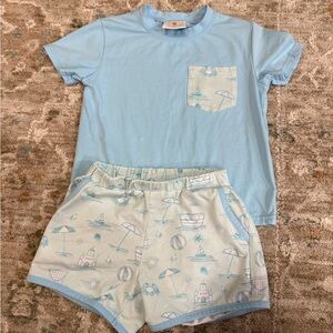 Kids Blue Matching Set